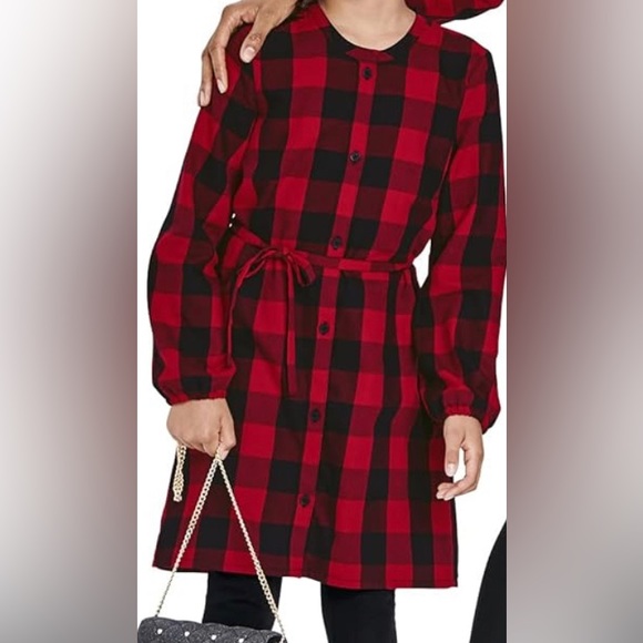 Girls dress 7/8 children’s place Buffalo plaid - Picture 9 of 9
